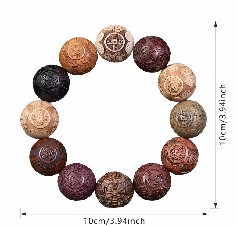 Браслет из резных бусин – денежный талисман удачи и защиты Киев - изображение 8