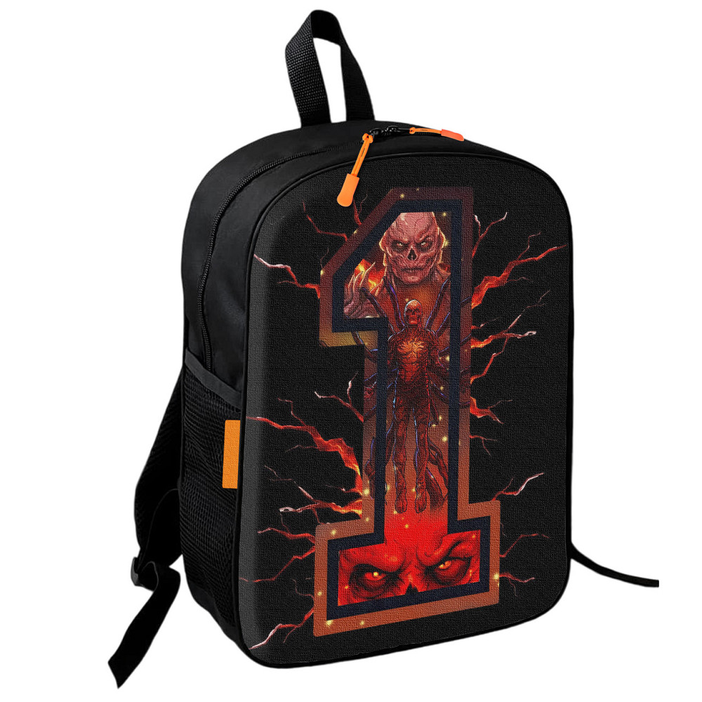 Рюкзак шкільний дитячий Дуже дивні справи / Stranger Things 36х27 см підлітковий для хлопчика, дівчинки (4398) Київ - фото 1