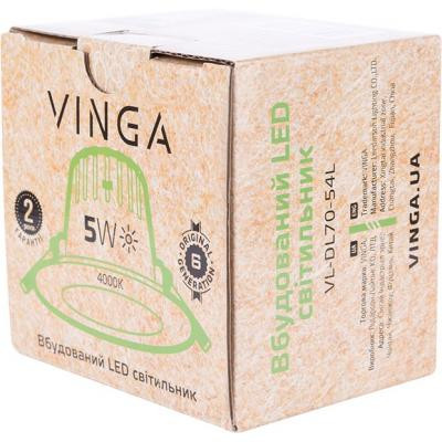 Светильник точечный Vinga VL-DL70-54L Винница - изображение 6