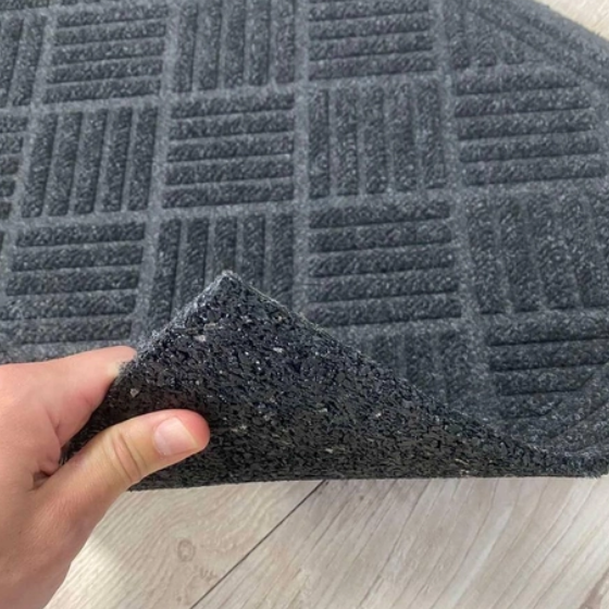 Килимок з гумової крихти 60*90см К-703 сірий ДУБНО Житомир - фото 4