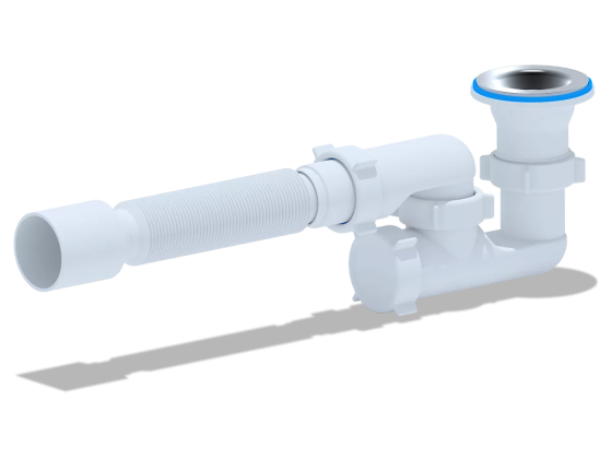 Сифон для душового піддону Аніпласт Е216 Харків