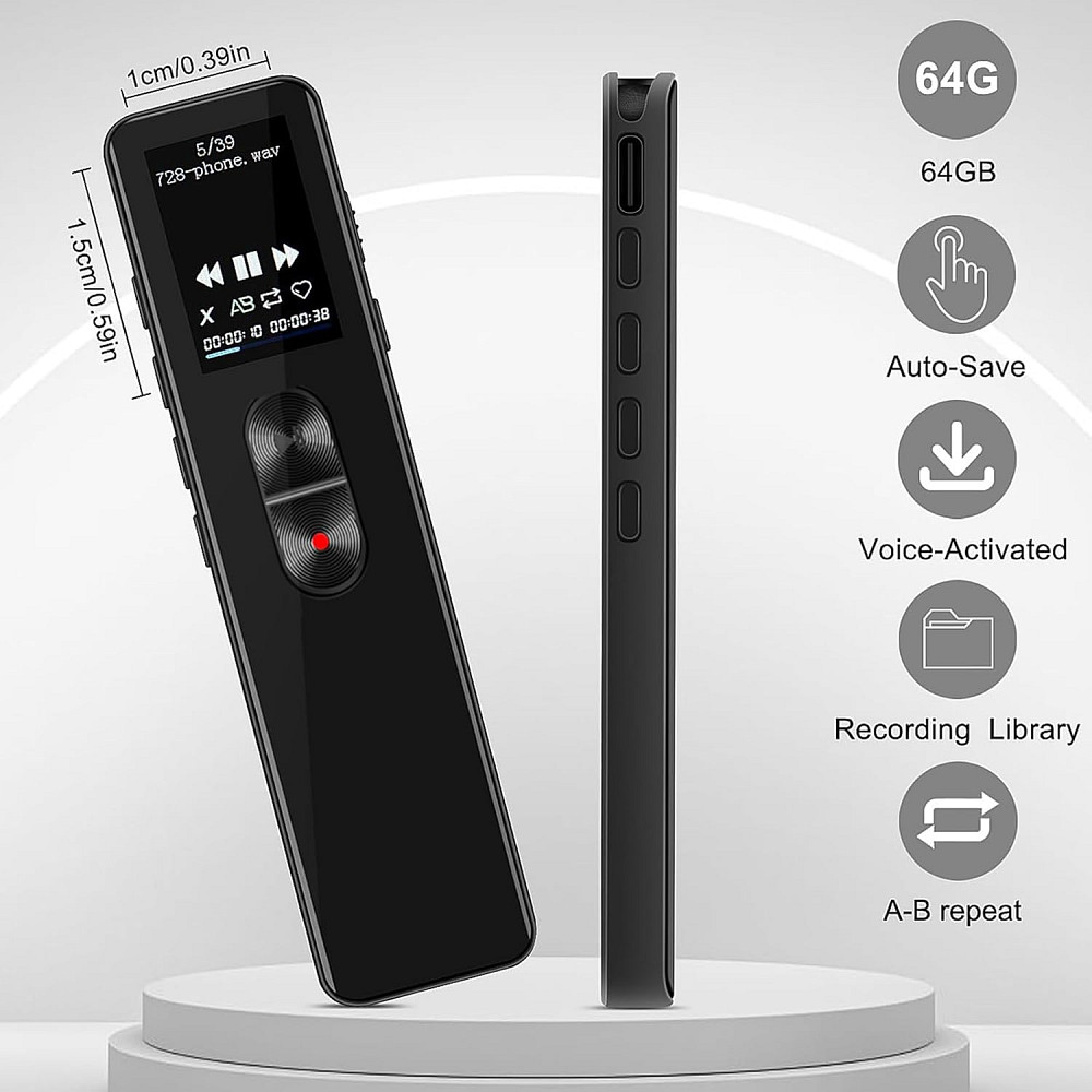 Диктофон lifmocer 64Gb Луцк - изображение 3