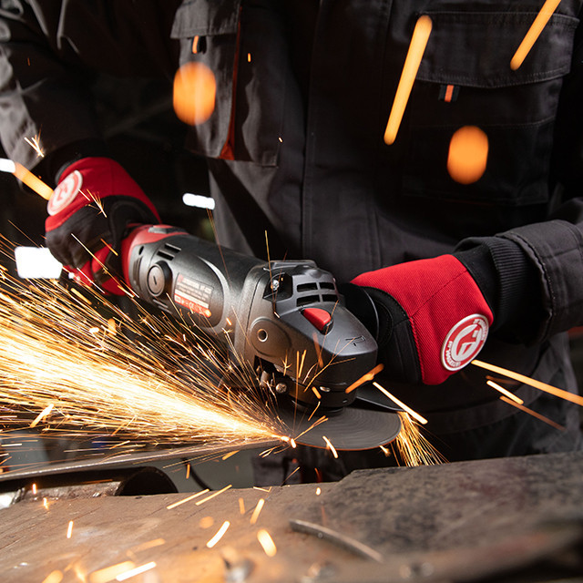 Шліфмашина кутова, 1,2 кВт, 5000-12000 об/хв, диск 125 мм, поворотне руків’я INTERTOOL WT-0225 Київ - фото 9