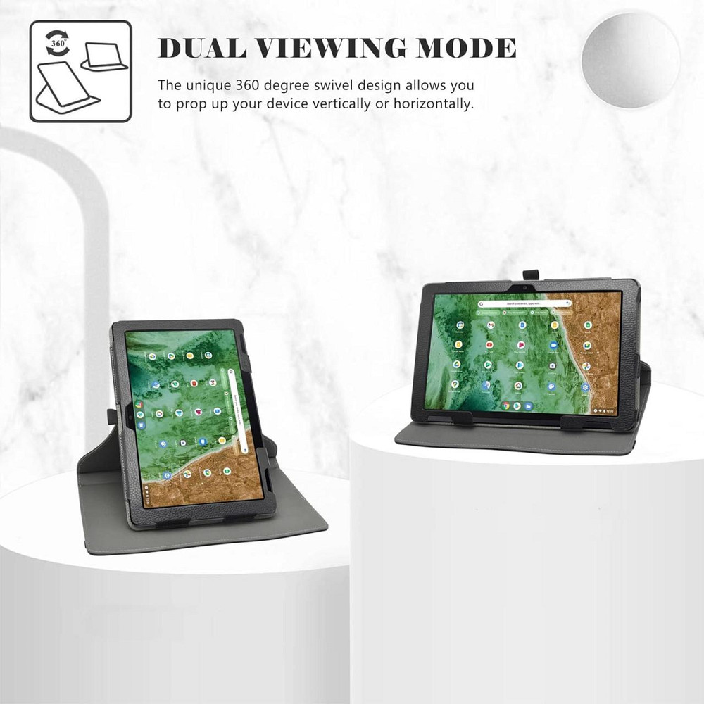 Обертовий чохол LiuShan для Acer Chromebook Enterprise Tab 510 D652N Дніпро - фото 4