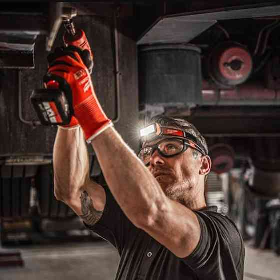 Аккумуляторный фонарь налобный Milwaukee IR HL450, 4933478587 Одесса