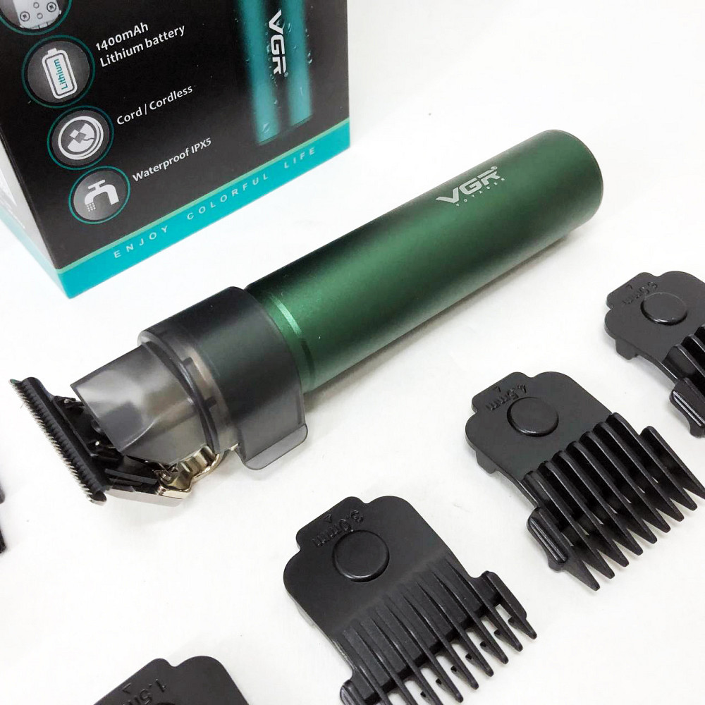 Аккумуляторный универсальный триммер для стрижки VGR, Беспроводной триммер для стрижки волос TF-60 Львов - изображение 10