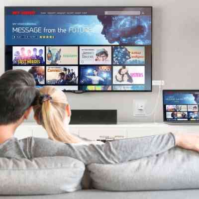 Адаптер ScreenCast 4K WI-FI 15m Miracast/AirPlay/Chromecast black J5create (JVAW76-N) Винница