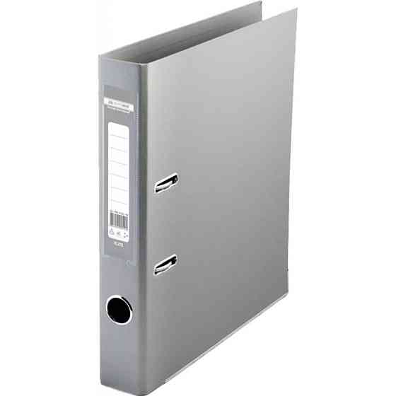 Папка - регистратор Buromax А4 double sided, 70мм, PP, gray, built-up (BM.3001-09c) Винница