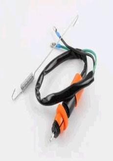 Концевой выключатель педали тормоза (лягушка) мопед Дельта , Альфа (+пружина) Мукачево - изображение 1