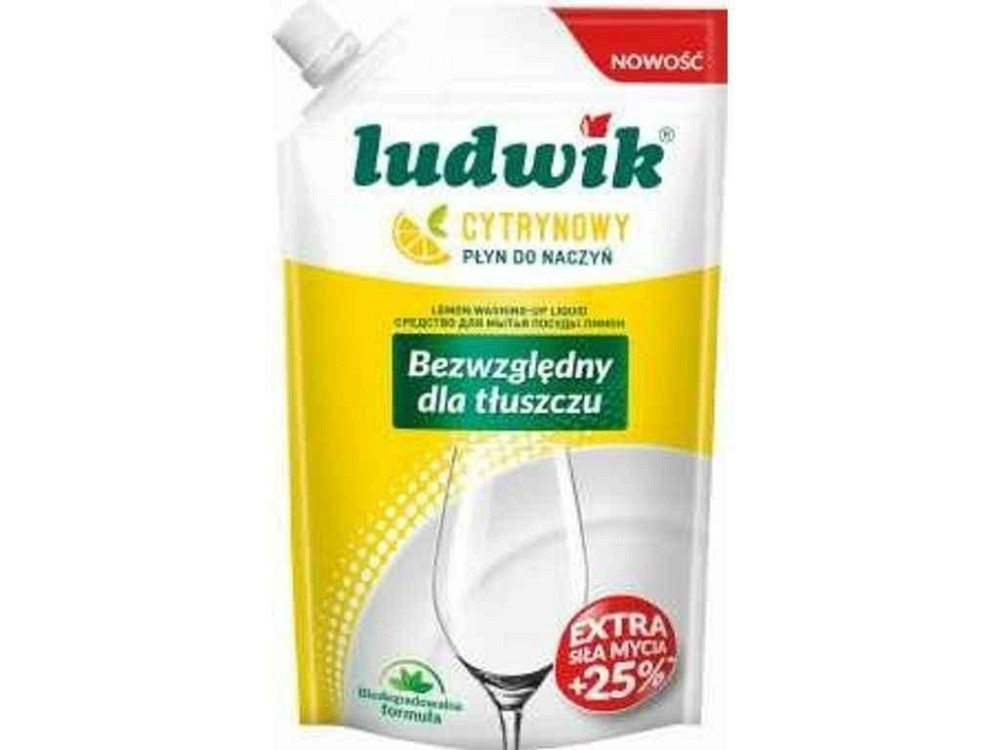 Бальзам для миття посуду 450мл Лимон (дой-пак) ТМ LUDWIK Київ - фото 1