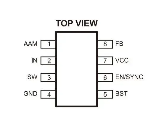 Понижающий DC-DC преобразователь ACT4060A для электроники Киев