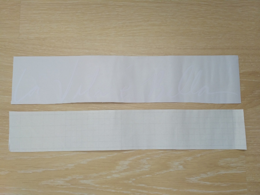 Наклейка на авто Життя прекрасне Біле Київ - фото 2