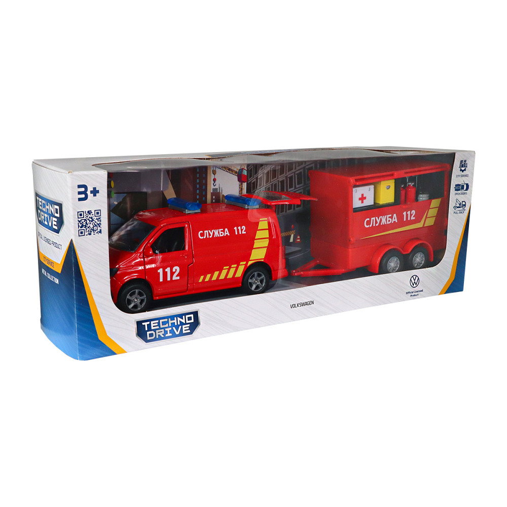 Ігровий набір - Volkswagen Служба 112 (з причіпом) Днепр - изображение 5