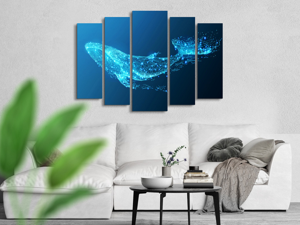 Модульная картина в гостиную / спальню Абстракция Кит Art-475_5 ( 80х118см ) Перечин - изображение 3