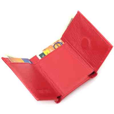 Портмоне ST Leather Из натуральной кожи Красное (22729) Винница