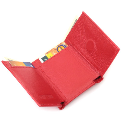 Портмоне ST Leather Из натуральной кожи Красное (22729) Винница - изображение 2