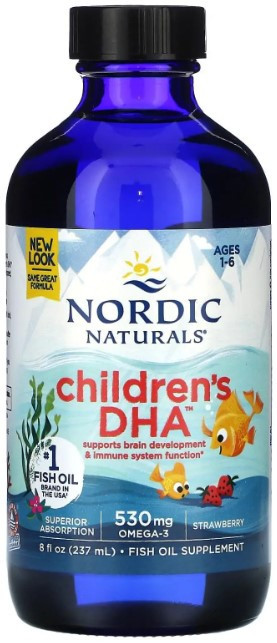 Рыбий жир для детей Nordic Naturals Children's DHA 237 мл Клубника Киев - изображение 1