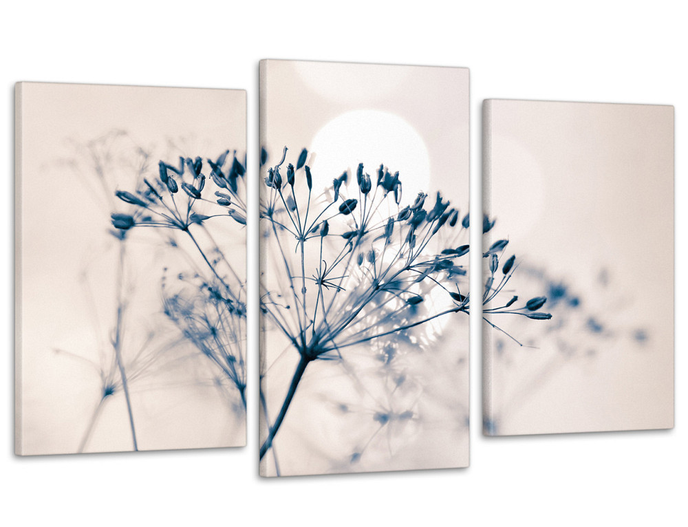 Модульная картина Цветок Минимализм Art-180_3 100x150 см Киев - изображение 1