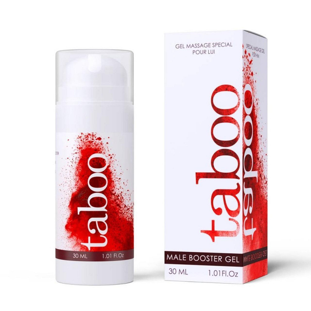 Збуджуючий та зігріваючий гель для чоловіків TABOO MALE BOOSTER GEL 30ML Sex Aura Київ - фото 1