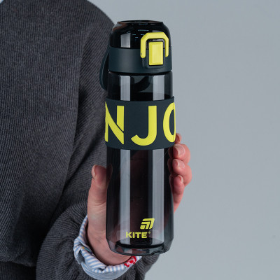 Бутылка для воды Kite 680 мл чорно-жовта (K25-1233-1) Винница - изображение 5
