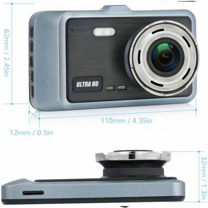 Автомобільний відеореєстратор X-19 Pro Wi-Fi 2K (2 камери) Вінниця - фото 5