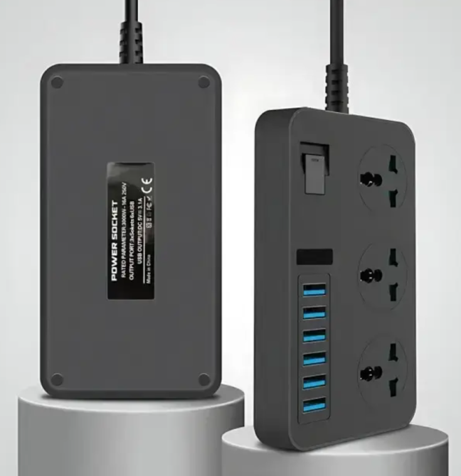 Подовжувач з USB-портами та розетками, CP02, 2 м 9922 Дніпро - фото 1