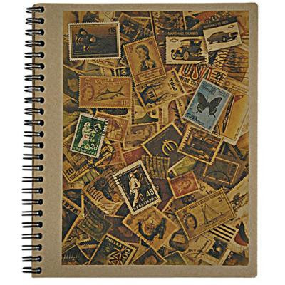 Блокнот Buromax spiral side, А5, 80sheets, KRAFT, square (assorted) (BM.2415) Вінниця - фото 3