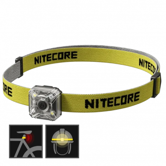 Налобний ліхтарик + велосипедний маяк Nitecore NU05 KIT V2 Вінниця