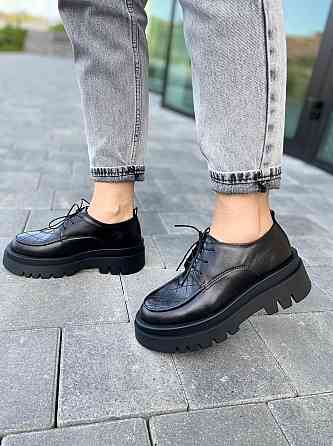 Olli Туфлі жіночі OLLI T-216-Астра чорні (весна-осінь, шкіра натуральна) (4777) Коломия