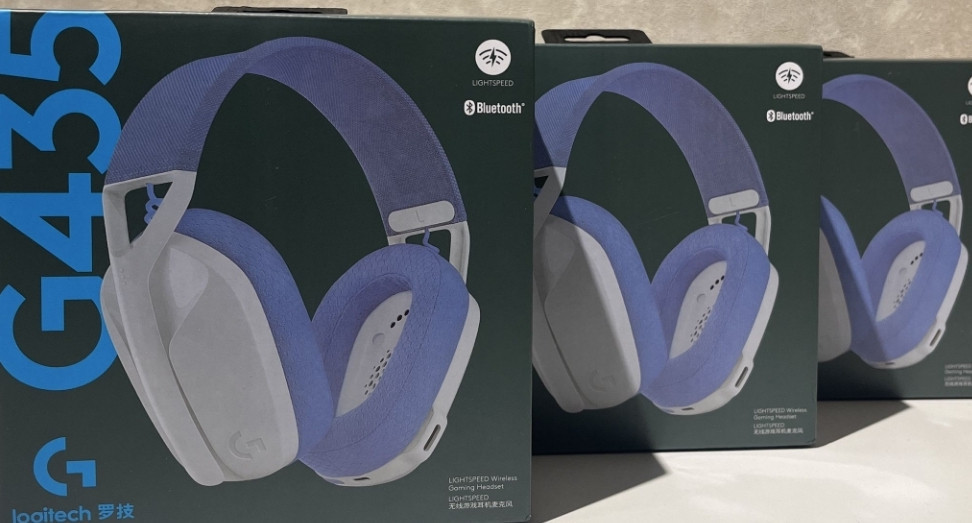 Нові навушники Logitech G435 Lightspeed білі/чорні. Киев - изображение 2