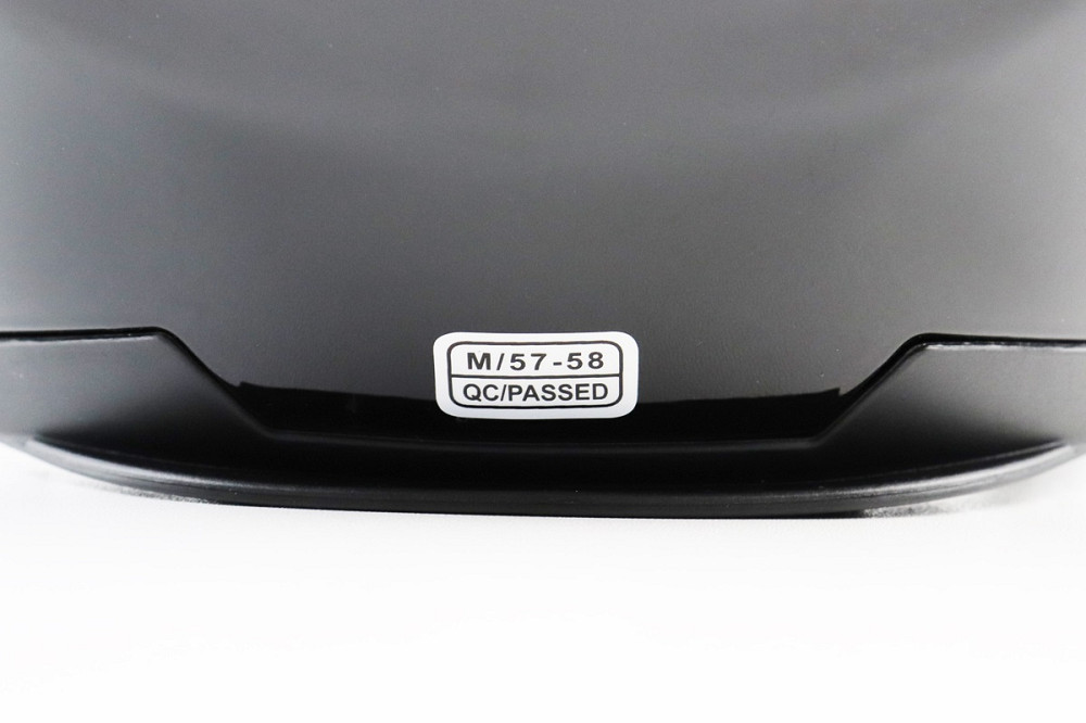 Шолом інтеграл, закритий+окуляри BLD-М61 М (57-58см), ЧОРНИЙ глянець Київ - фото 8