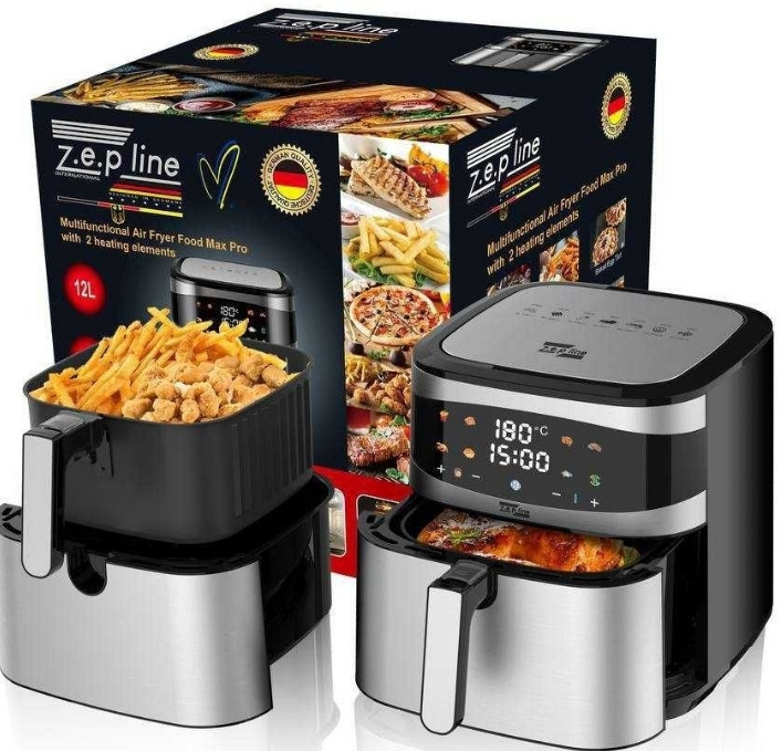 ТОП! Аерогриль Zepline ZP-216 ДВА ТЕНА! аерогриль мультипіч фритюрниця Київ - фото 7