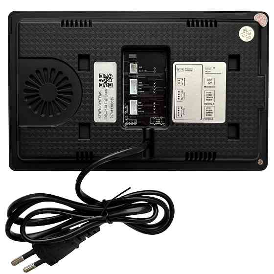 Відеодомофон 7 дюймів SEVEN DP-7570 FHD IPS black Київ