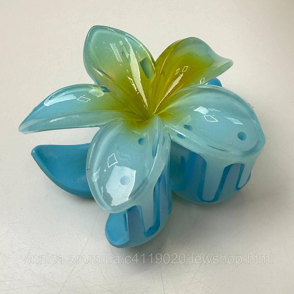 Заколка для волос краб зажим заколка Гавайский цветок глянец Черновцы - изображение 5