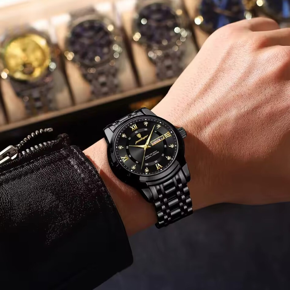 Годинник чоловічий наручний Poedagar Unique Men Black Київ - фото 14