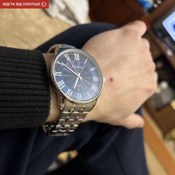 Годинник чоловічий наручний Curren Greece (Сріблястий) Вінниця - фото 6