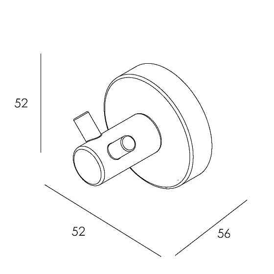 Крючок для полотенец в ванную IMPRESE SKALA двойной хром Киев