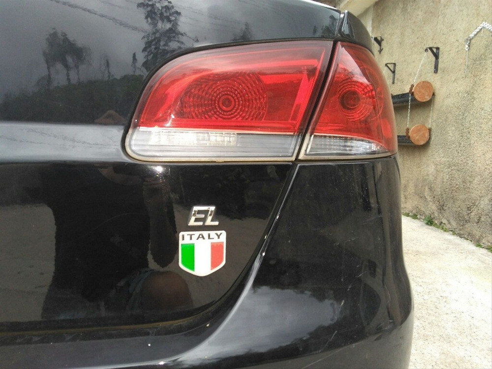 Наклейка на авто Прапори Країн алюмінієві Київ - фото 4