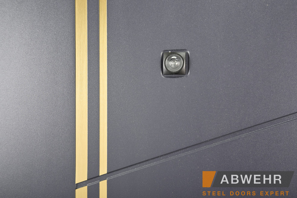 Вхідні двері Abwehr City Lorena 550 Антрацит сірий + Білий супермат 860*2050 мм Якісні вхідні двері Київ - фото 6