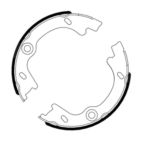 Колодки Hyundai Sonata, Kia Carens, Magentis 01- (D170x32mm) (ABE) ручника Мукачево - фото 1