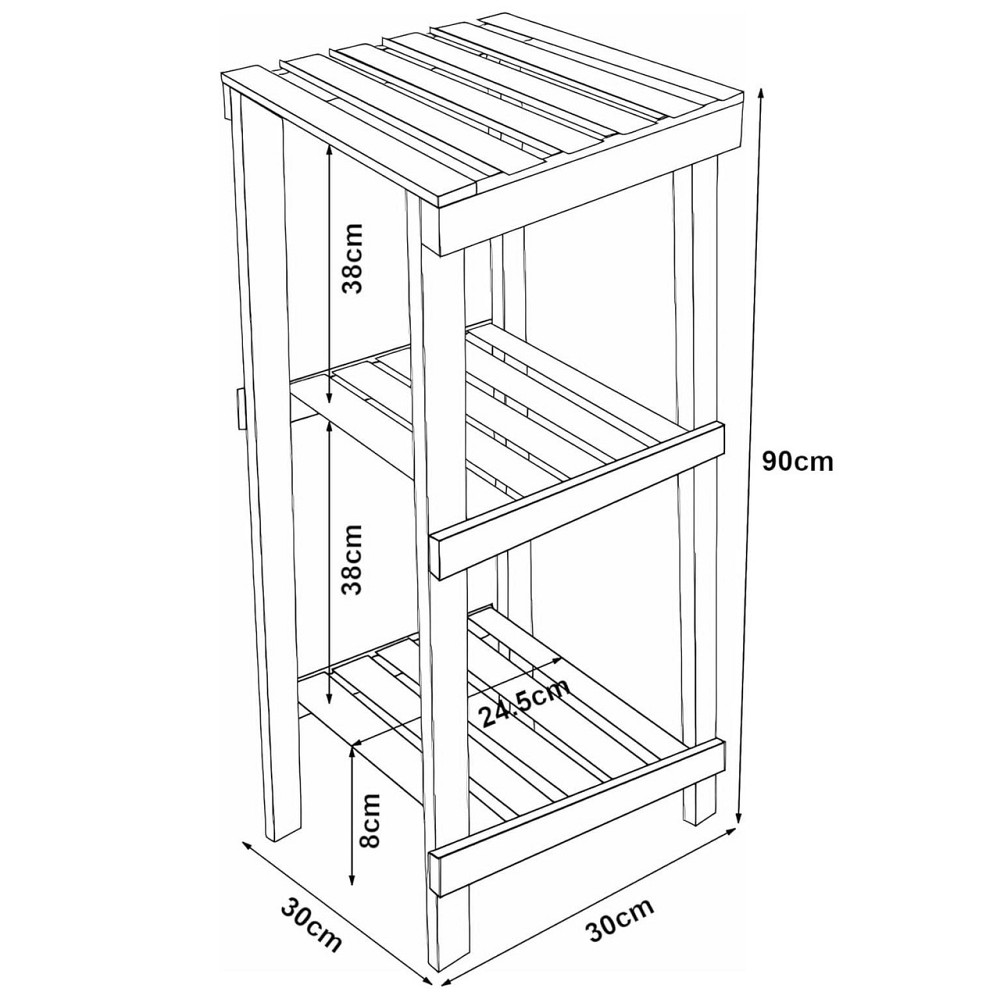 Этажерка для ванной 