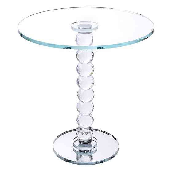 Скляна тортівниця на ніжці 30×32 см для тортів і капкейків Київ