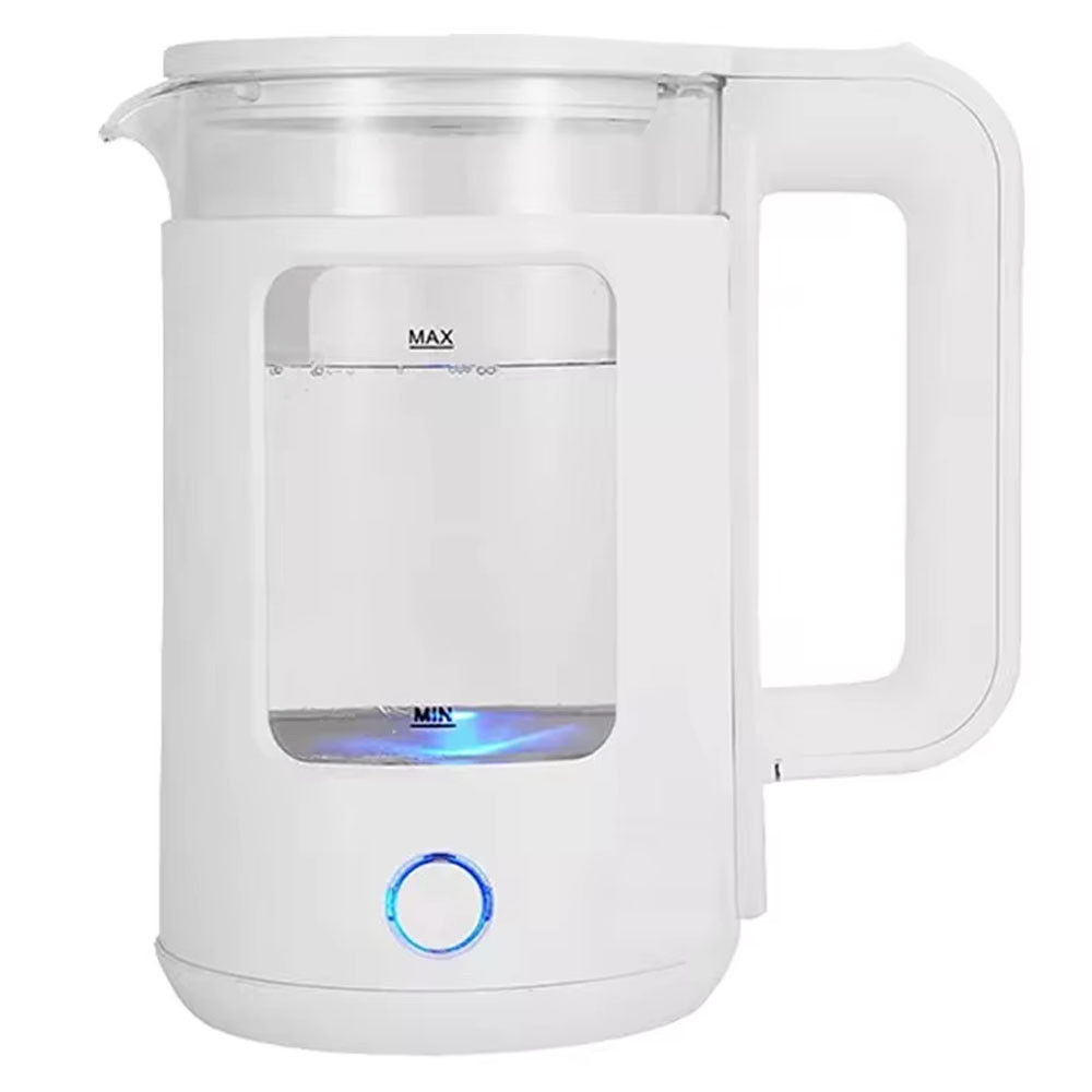 Электрический чайник 2л, 2200Вт + база, СВ 9212, Белый / Электрочайник прозрачный / Дисковый электрочайник Киев - изображение 1