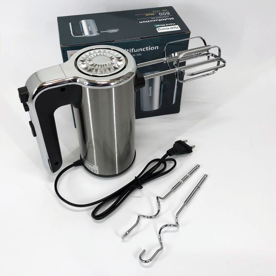 Побутовий міксер для збивання крему Rainberg RB-1012, Міксер ручний 7 швидкостей Кращий ручний VK-98 Івано-Франківськ - фото 7