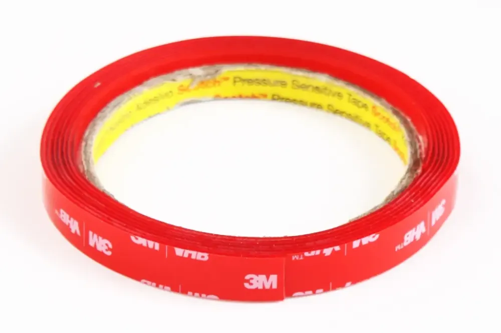 Скотч 2-сторонній прозорий 1.0мм 3M 12м х 2м Вінниця - фото 1