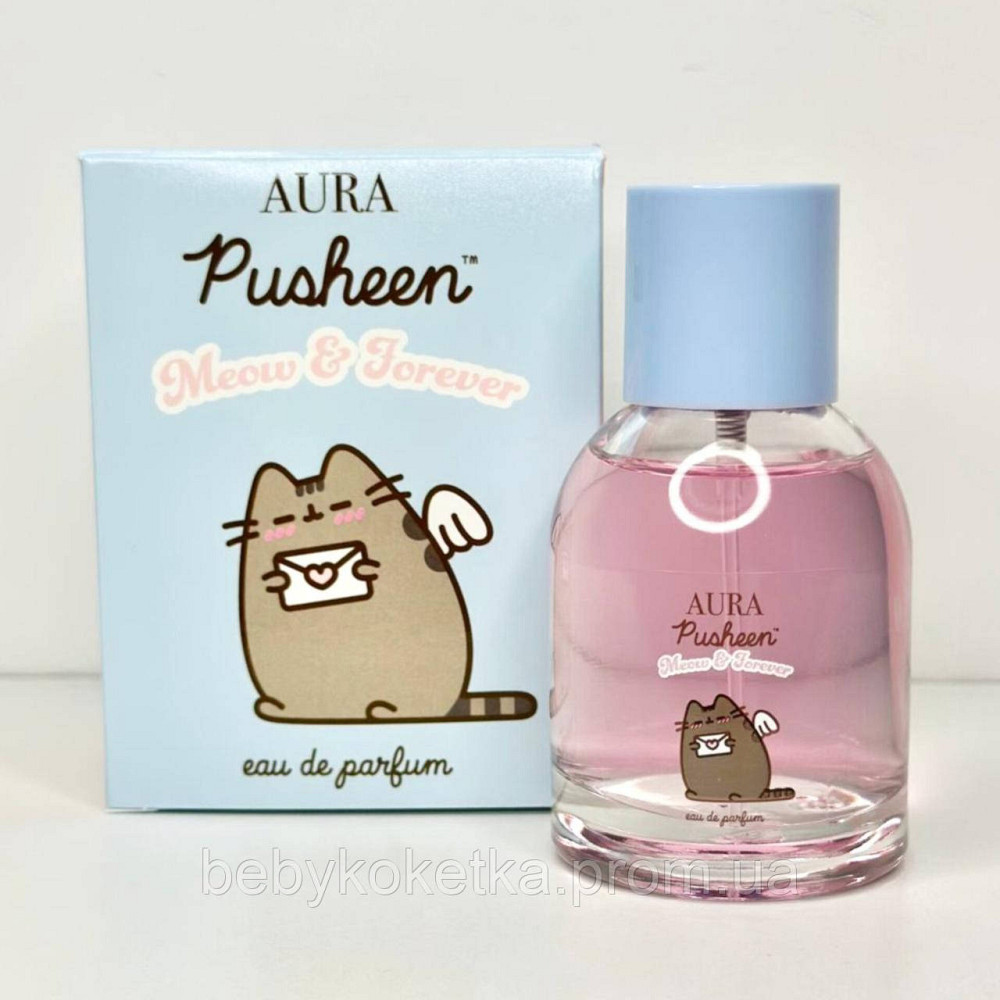 Дитяча парфумована вода Aura Pusheen MEOW&FOREVER Полуничне морозиво 50 мл. Львів - фото 1