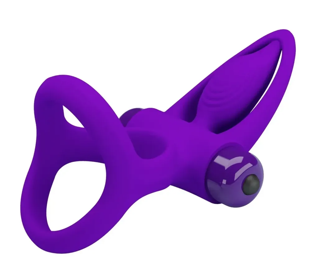 Эрекционное вибро кольцо Pretty Love - Vibration Cock Ring, 10 vibration functions, BI-210306 Sex Aura Киев - изображение 7