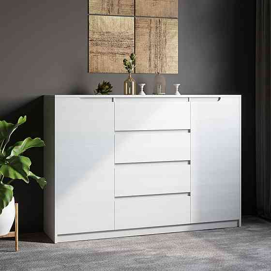 Большой комод для дома Эверест Микс-3 (телескопы) 140х38х97 нимфея альба (DTM-2467) Днепр