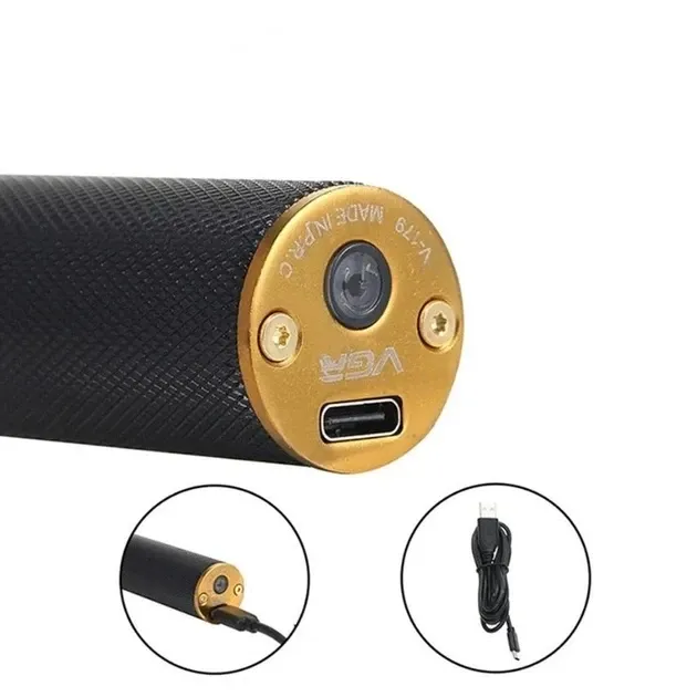 Машинка для стрижки VGR V-179 3 насадки довжини, до 2 годин роботи, LED індикатор 7989 Одеса - фото 7