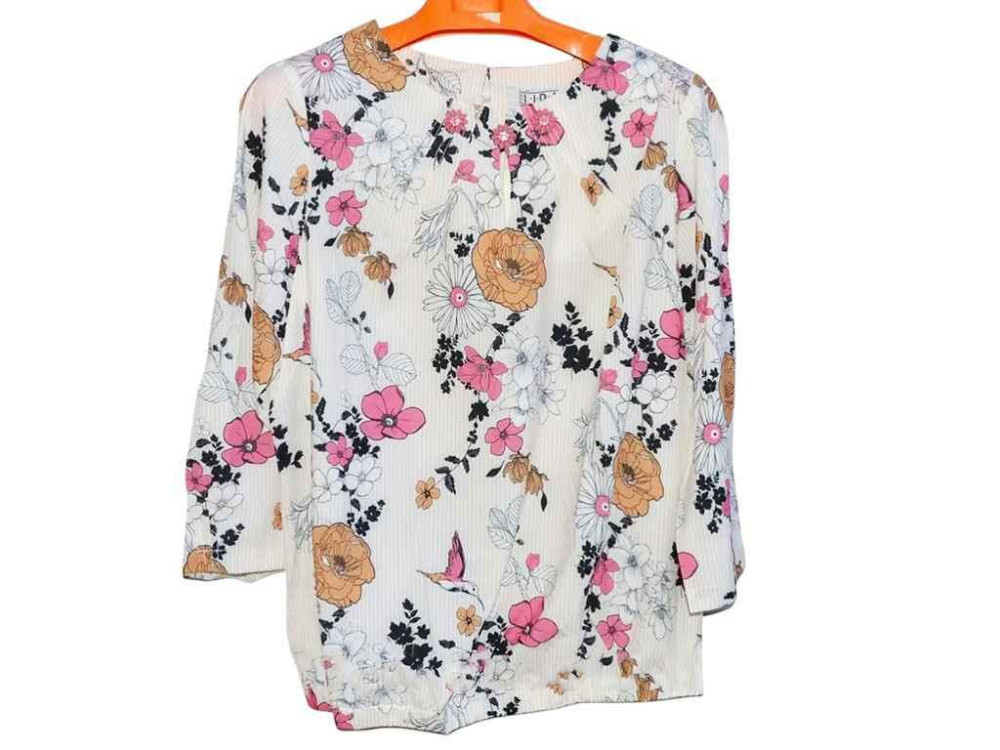 Блуза женская батал 3/4 арт.P0286-8985T р.58 ТМ LIDA Киев - изображение 1